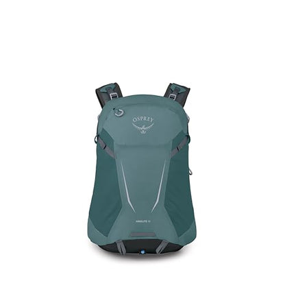 Osprey Hikelite 18L Durable Hiking Backpack - Travel Daypack with Rain Cover for Men and Women, Cascade Blue - color: Cascade Blue, style: 18l