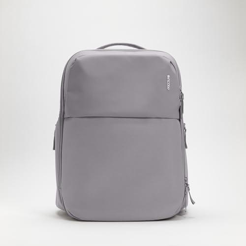 Incase A.R.C. Daypack 24L – Travel Backpack and Laptop Bag for School - Fits up to 16 inch Laptop - 4 Zippered Compartments, 2 Water Bottle Pockets - Commuter and College Backpack - Grey - color: Grey