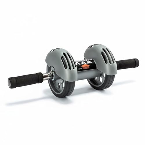 Automatic Return Silent Abdominal Braking Abdominal Exercise Roller for Beginners, Home Gym - style: Double-wheel Rebound