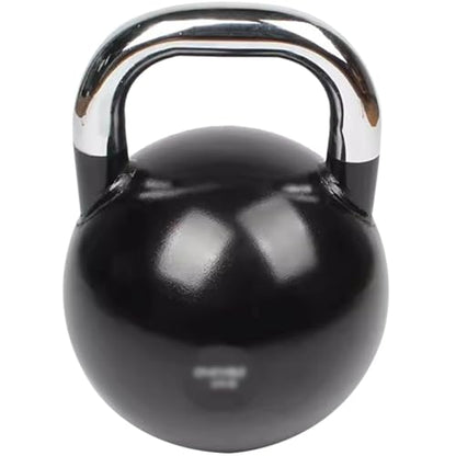 Kettlebell Weights Fitness Steel Competitive Kettle Bells, Muscle Training Dumbbells for Men and Women, Flat Bottom, Gym Exercise Equipment(14kg)
