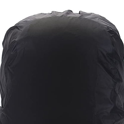 Black Reflective Oxford Cloth Backpack Rain Cover Lightweight for Hiking Fishing Traveling (XL (For 60-70L))