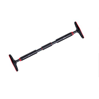 Pull Up Bar for Doorway, Chin Up Bar No Screw Installation Adjustable Dip Bars with Anti-Slip Mat & Locking Mechanism Heavy Duty Home Exercise Fitness Workout Strength Training - size: 145~175CM