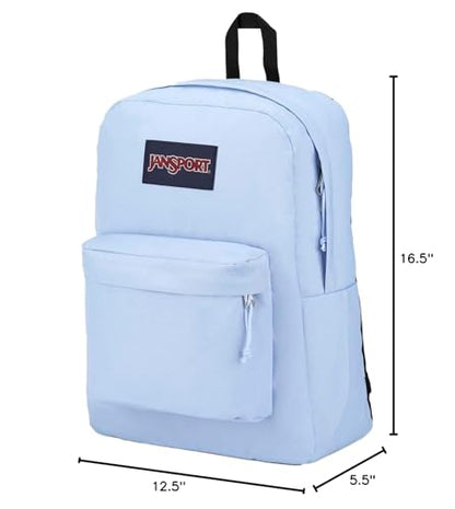 JanSport SuperBreak Backpack - Durable, Lightweight Premium Backpack - Hydrangea - color: Hydrangea