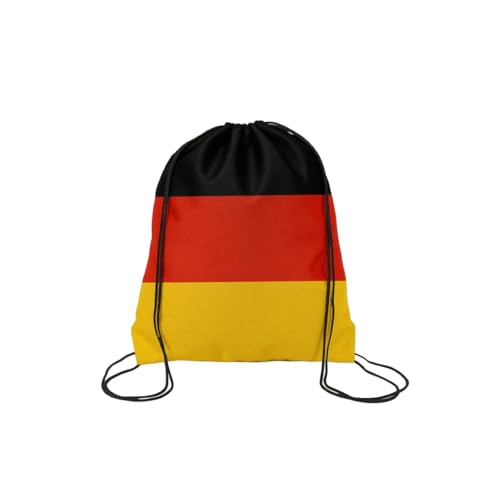TREBIN 2026 Soccer Cup Drawstring Backpack, Soccer Gym Bag in National Flag Colors, Sports Bag Sackpack Cinch Bag (Germany Fan) - color: Germany Fan