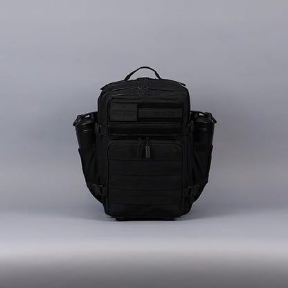 WOLFpak 35L Tactical Gym Backpack (Nightshade) Durable 1000D Waterproof Oxford Material with MOLLE Webbing, Laptop Pocket & Dual Cup Holders, Durable Fitness/Travel/Military Daypack - color: Nightshade Edition