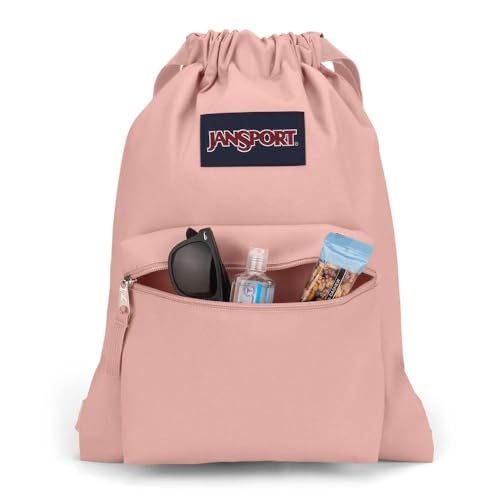 JanSport Draw Sack, Misty Rose - color: Misty Rose