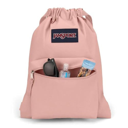 JanSport Draw Sack, Misty Rose - color: Misty Rose