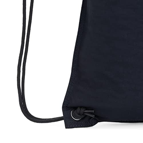 Kipling Women's Supertaboo Drawstring Bag, Strong, Colorful, Convenient, Polyamide Schoolbag - color: True Blue Tonal, size: 15.5''L x 17.75''H x 0''D