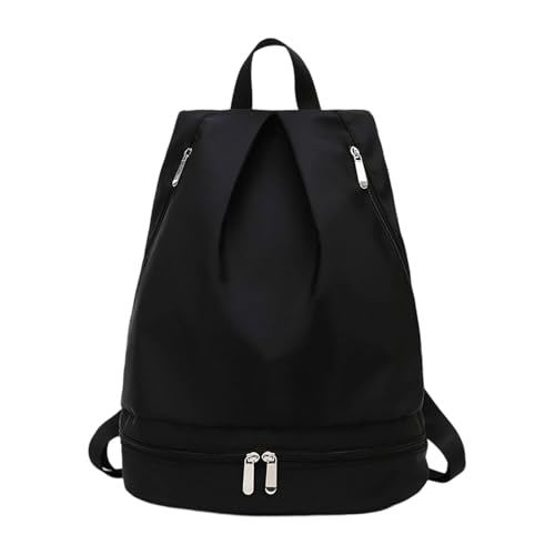 kowaku Gym Backpack Fitness Bag Travel Beach Waterproof Dry and Wet Separation with Shoe Compartment Adjustable Strap Small Gym Bag