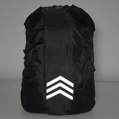 Water Proof Backpack Rain Cover with Reflective Strap Lightweight Oxford Cloth Rucksack Protector for Cycling, Hiking, Mountaineering - size: Strap-XL