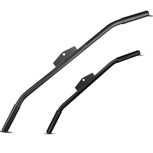 Lat Pulldown Attachments for Cable Machine, 29/39/ 48 Inch Wide Grip Lat Pull down Bar with Non-slip Handle, Lat Bar for Home Gym Tricep Bar Training - color: Combo-1