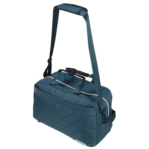 Kenneth Cole REACTION Emma 15" Convertible Duffel Carry On for Gym and Travel Bag, Deep Teal - color: Deep Teal, size: Carry-On 15-Inch
