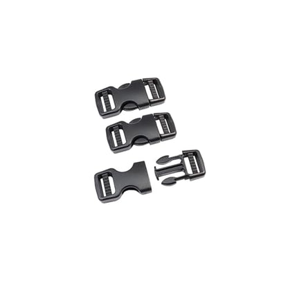 Side Release Buckles Heavy Duty Plastic Buckle Snap Clips Clasps Backpack Buckle Replacement for Strap - style: 1/2 Or 5/8 Inch - 3sets