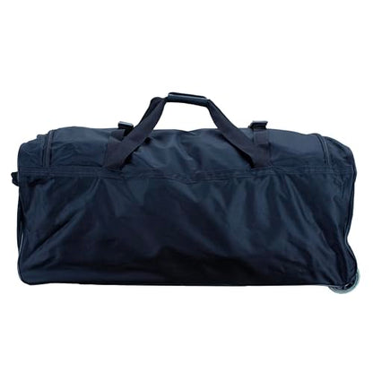 Rockland Rolling Duffel Bag, Black, 22" - color: BLACK, size: 30"