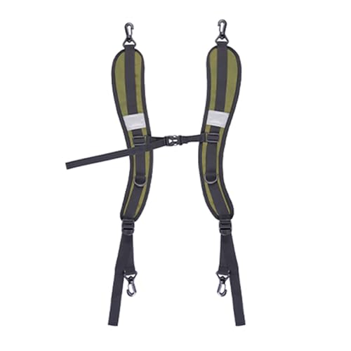 Oxford Cloth Backpack Strap with Belt Versatile DIY Supplies for Backpack Dry Bag Adjustable Length Padded (OD Green) - color: Od Green
