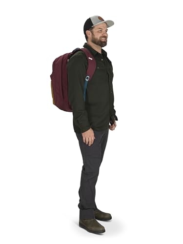 Osprey Arcane XL Day Commuter Backpack, Red Pampas Heather - color: Red Pampas Heather