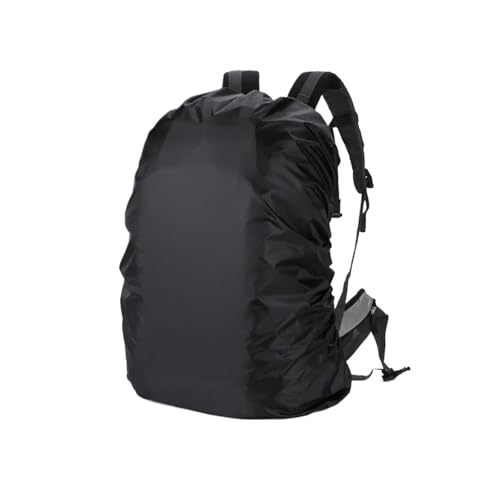 Backpack Rain Cover 20-80L Lightweight Nylon Water Resistant Waterproof Backpack Outdoor Camping Hiking Travel Cycling Rain Cover Dust - color: Black 35L