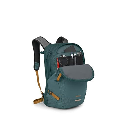 Osprey Nebula Commuter Backpack - Everyday Bag with Laptop Sleeve and Bottle Pockets, Torrent Blue Heather - color: Torrent Blue Heather