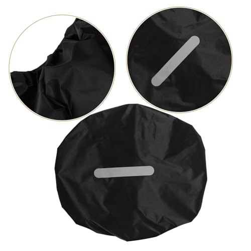 Toyvian Backpack Rain Cover with Reflective Strip for Complete Coverage Lightweight and Compact Design for Hiking Camping Traveling and Cycling Black