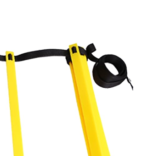 Agility Ladder Footwork Exercise Ladder Speed Training for Sports with Portable Design for Football Basketball Tennis Soccer Fitness Home Gym - size: 3 Meters and 6 Rung