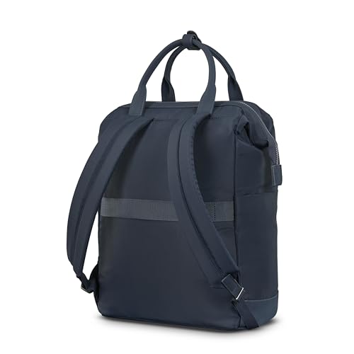 Samsonite Better Than Basics Convertible Backpack - Dual Carrying Options - Doctor-Bag Style Opening With Concealed Front Zipper - StackIt™ Strap Designed For Luggage Trolley Handle - MIDNIGHT BLUE