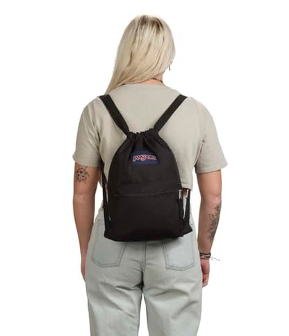 JanSport Draw Sack, Black - color: Black