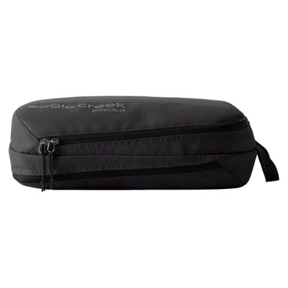 Eagle Creek Pack-It Essentials Set - Compression Packing Cubes for Compartmentalizing Luggage - Convenient Top Handle - Easy Grab Zipper Pull - Black - 3 - color: Black
