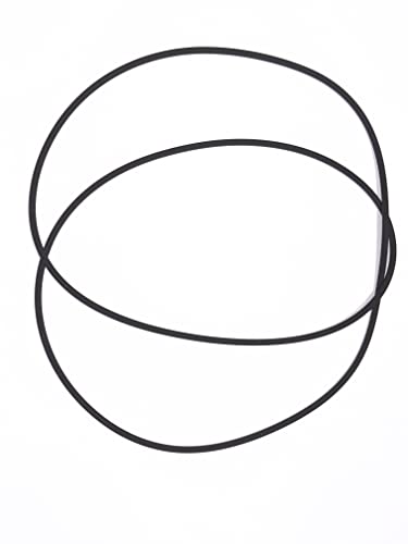 Wpc-Co. Replacement Belt for Indoor Stationary Bike - Durable and Easy-to-Install Trainer Bike Belt-Cycling Trainer Replacement Roller Belt - Approx 3/16" Thick and 33.5" in Length