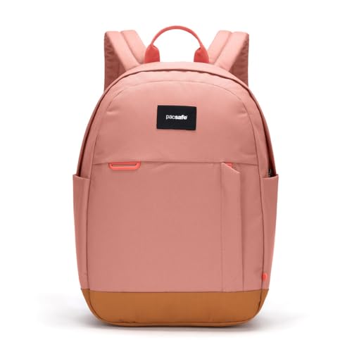 Pacsafe GO 15L Anti Theft Backpack, Rose - color: Rose