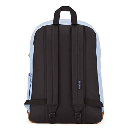 JanSport Right Pack Backpack - Durable Daypack with Padded 15" Laptop Sleeve, Spacious Main Compartment & Integrated Water Bottle Pocket - Hydrangea - color: Hydrangea