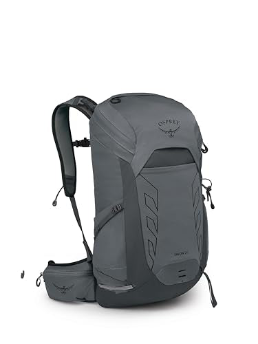 Osprey Talon 26L Men's Lightweight Hiking Backpack - Daypack for Travel & Camping, Phantom Grey/Dark Charcoal - color: Phantom Grey/Dark Charcoal, size: 26L - Standard Fit