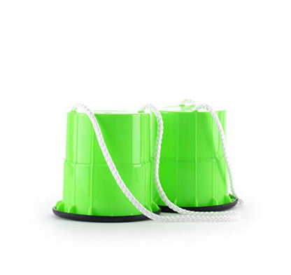 bintiva Bucket Stilts for Kids - Mini Balance Walkers for Children - Platform Steppers