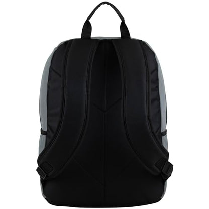 FUEL Laptop Durable Hiking Travel Commuter Carry On Casual Daypack Classic Bag Backpack, Grey - color: Grey