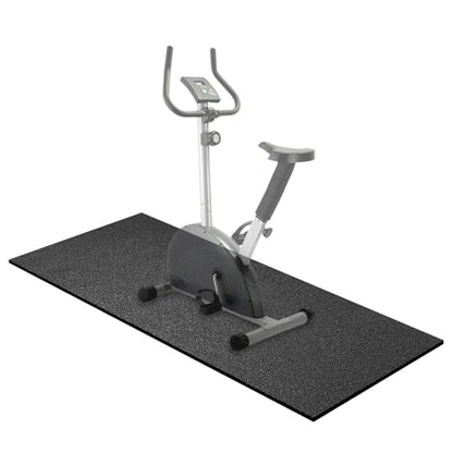 Treadmill Mat,60" x 30",6mm Thickness Exercise Equipment Mat for Carpet Hardwood Floors, Compatible with Walking Pad,Spin Bike,Elliptical Trainer,Rowing Machine - size: 60"L x 30"W x 0.24"Th