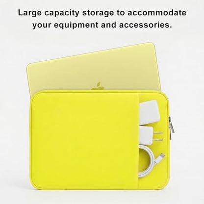 Laptop Sleeve Case for 2026 MacBook Neo 13 Inches - color: Lemon Yellow, size: 13 x 9 x 0.8 inches