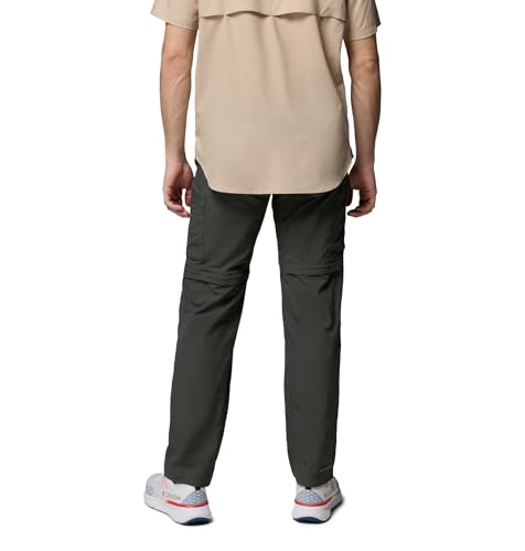 Columbia Men's Silver Ridge Convertible Pants - color: Gravel, size: 34W x 32L