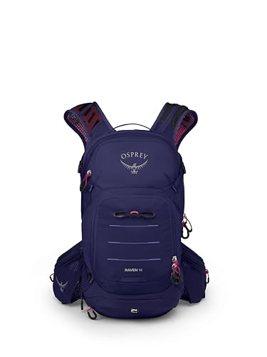 Osprey Raven 14L Women's Mountain Biking Backpack with Hydraulics Reservoir - color: Deep Fig, style: 14l