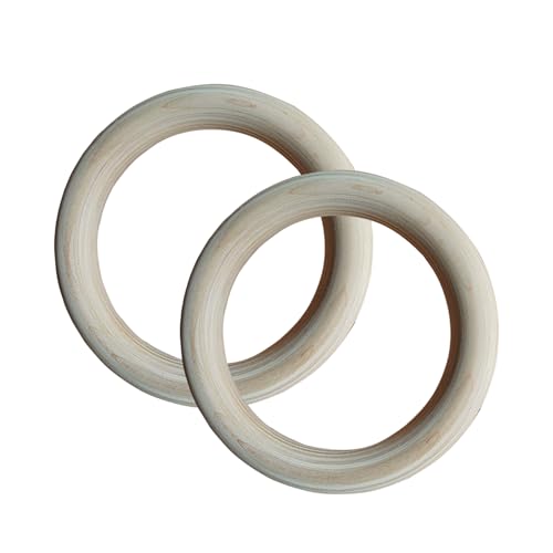 Gymnastics Rings | 2 Pieces Gymnastics Grips - Strength Training Rings - for Home Gym Fitness Exercise Playground Indoor Outdoor
