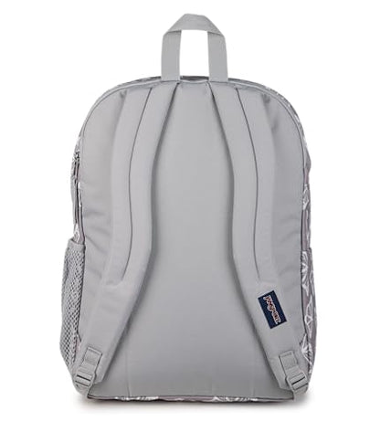 JanSport Laptop Backpack - Computer Bag with 2 Compartments, Ergonomic Shoulder Straps, 15” Laptop Sleeve, Haul Handle - Flutter By Grey - color: Flutter By Grey