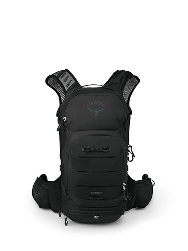 Osprey Raptor 14L Men's Mountain Biking Backpack with Hydraulics Reservoir - color: Black, style: 14l (Extended Fit)
