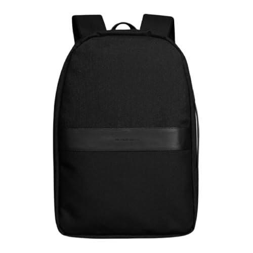 The Frenchie Co. - Super Light Speed Backpack - Expandable lightweight travel carry-on - Anti-theft magnetic closure - Self-adjusting straps, ballistic nylon water-resistant - color: Black, size: 18L
