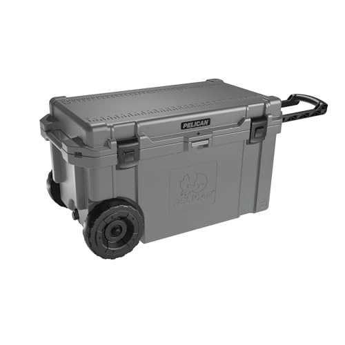 Pelican 45QT Elite Wheeled Cooler - color: Dark Grey/Black, style: 65 Quart