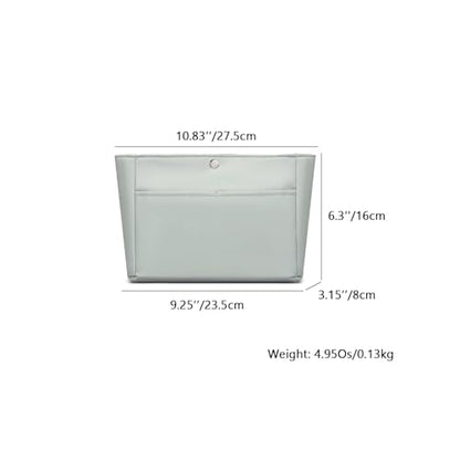 Small Purse Organizer Insert Handbag Bag - color: Grey