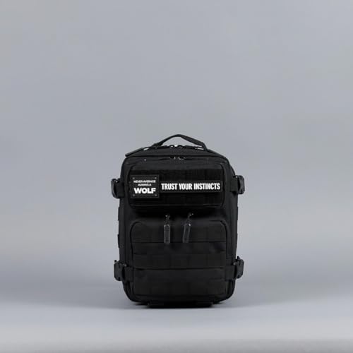 WOLFpak 9L Mini Meal Prep Management Backpack (Alpha Black) Lunch Box, Cooler, Travel, Insulated Bag, Daypack - color: Alpha Black