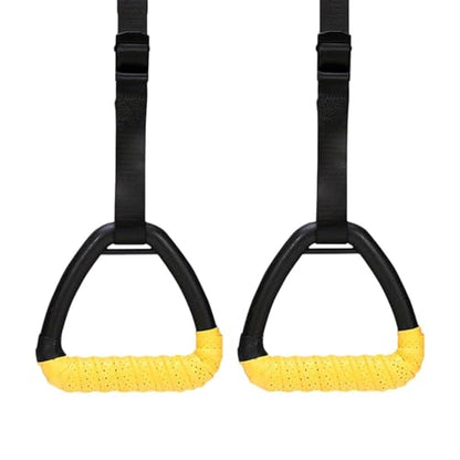 Gymnastics Rings | Exercise Strength Training Equipment,Exercise Rings Adjustable Straps,for Fitness Strength Training Home Outdoor Garage Park School Adult Men - color: Style A