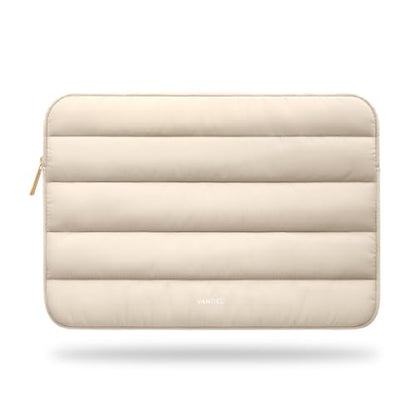 Vandel Puffy 17 Inch Laptop Sleeve, 17.3 Inch Laptop Case, Chromebook Cover - color: c. Sand, size: 17-17.3 Inch