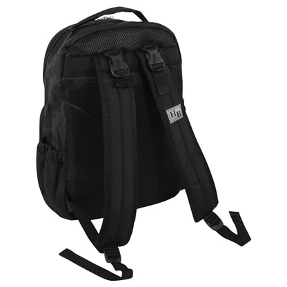 Hudson Baby Unisex Baby Premium Diaper Bag Backpack and Changing Pad, Black Gray, One Size - color: Black Gray
