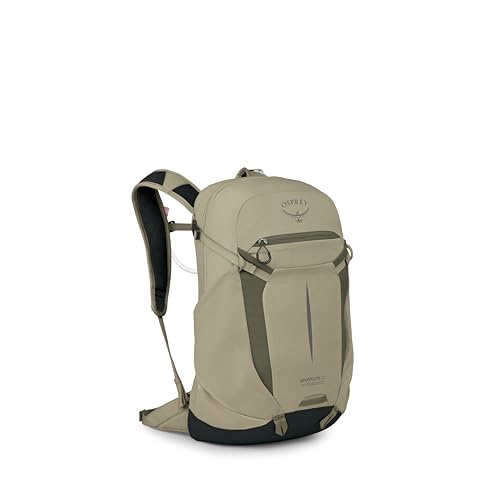 Osprey Sportlite 20L Lightweight Hiking Backpack for Men and Women - Everyday Hiking Bag - Travel Daypack, Olive Tan - color: Olive Tan, style: 20l
