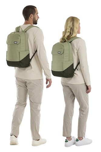 Thule Lithos Backpack - color: Quiet Green/Darkest Green, size: 20L