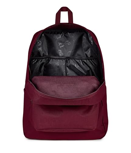 JanSport Unisex, Superbreak® Plus FX, Cherry Lacquer, One Size - color: Cherry Lacquer/Cherry L
